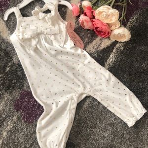 Baby girl jumper with headband